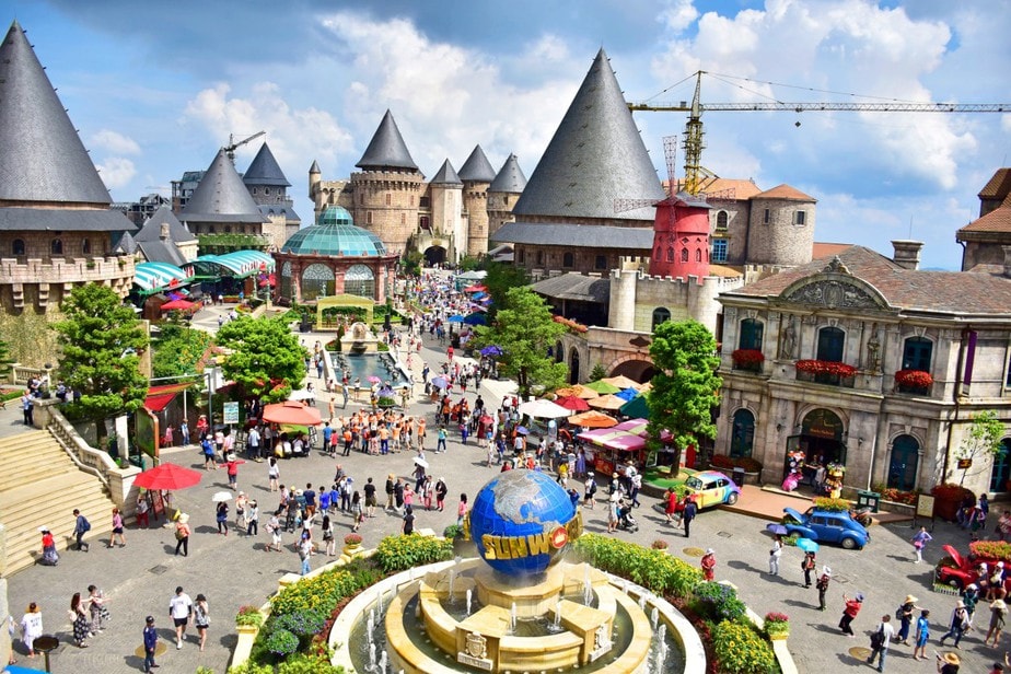 Vé Bà Nà Hills & buffet trưa ngoại tỉnh khách Việt/ Quốc tế(QR code)