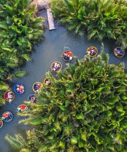 Vé thuyền thúng Rừng dừa Bảy Mẫu khách Việt