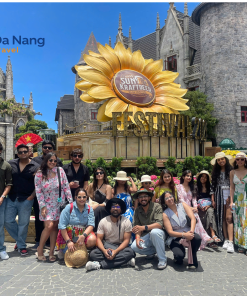 Book a Ba Na Hills Tour from Da Nang or Hoi An with Golden Bridge, French Village, Fantasy Park, cable car ride and private day trips. Best Ba Na Hills tour, Golden Bridge tour and Da Nang tours from $65.