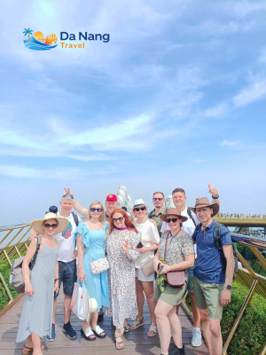 🌉 1. Ba Na Hills Golden Bridge Tour (Must-See)