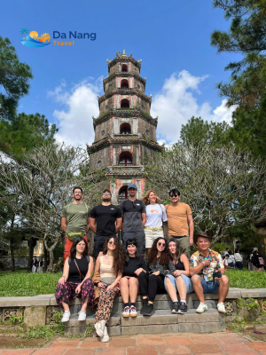 Explore Hai Van Pass and Hue with a visit to Thien Mu Pagoda, scenic mountain roads, imperial heritage, ancient temples and unforgettable cultural landscapes. ✅