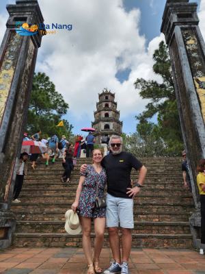 Explore Hai Van Pass and Hue with a visit to Thien Mu Pagoda, scenic mountain roads, imperial heritage, ancient temples and unforgettable cultural landscapes. ✅