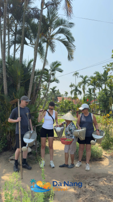 Experience a Hoi An Wellness Tour with Tra Que Vegetable Village, Hoi An Silk Village, cooking class and herbal massage. Enjoy a private Hoi An countryside tour, cultural experience and wellness escape.