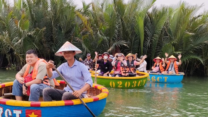 Discover the Bay Mau Coconut Forest and Hoi An Ancient Town tour with basket boat rides, crab fishing, folk shows, and UNESCO heritage exploration. From only $20.
